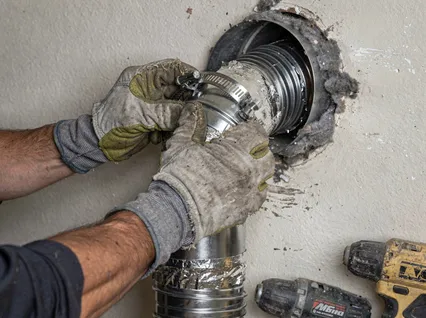 Dryer Vent Hose Installation in Vincent
