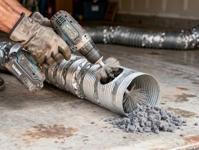 Professional duct cleaning by Vincent Dryer Vent Cleaning in Vincent