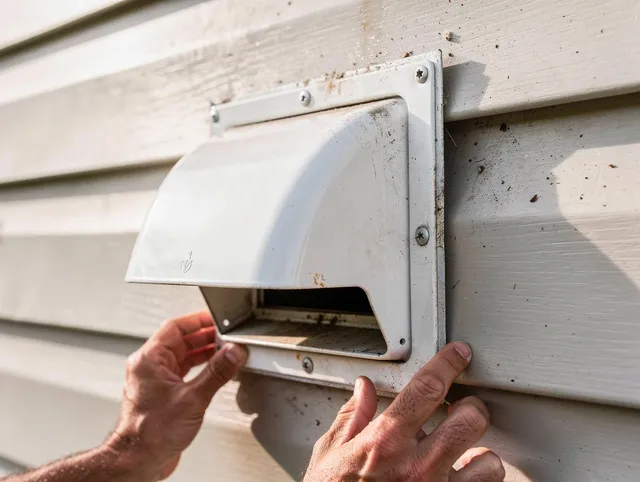 Vincent Dryer Vent Cleaning technician delivering thorough residential dryer vent cleaning service in Vincent